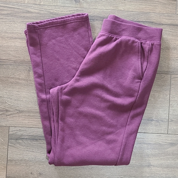 Barely Worn - ATHLETIC -Burgundy Jogger Set, Pants/Tops - Nearly New - size Med. - Picture 3 of 6